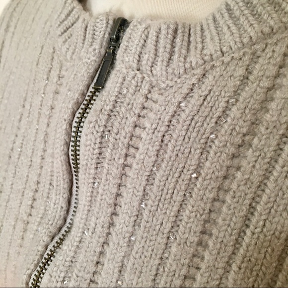 Carve Designs Sweaters - 💚 Carve Designs Cream/Tan Wool Sweater size m